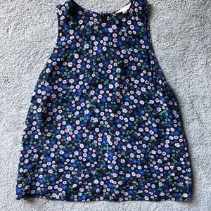 Rebecca Taylor silk sleeveless floral blouse